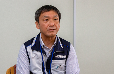 米田氏
