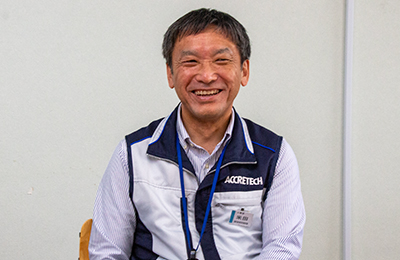 米田氏